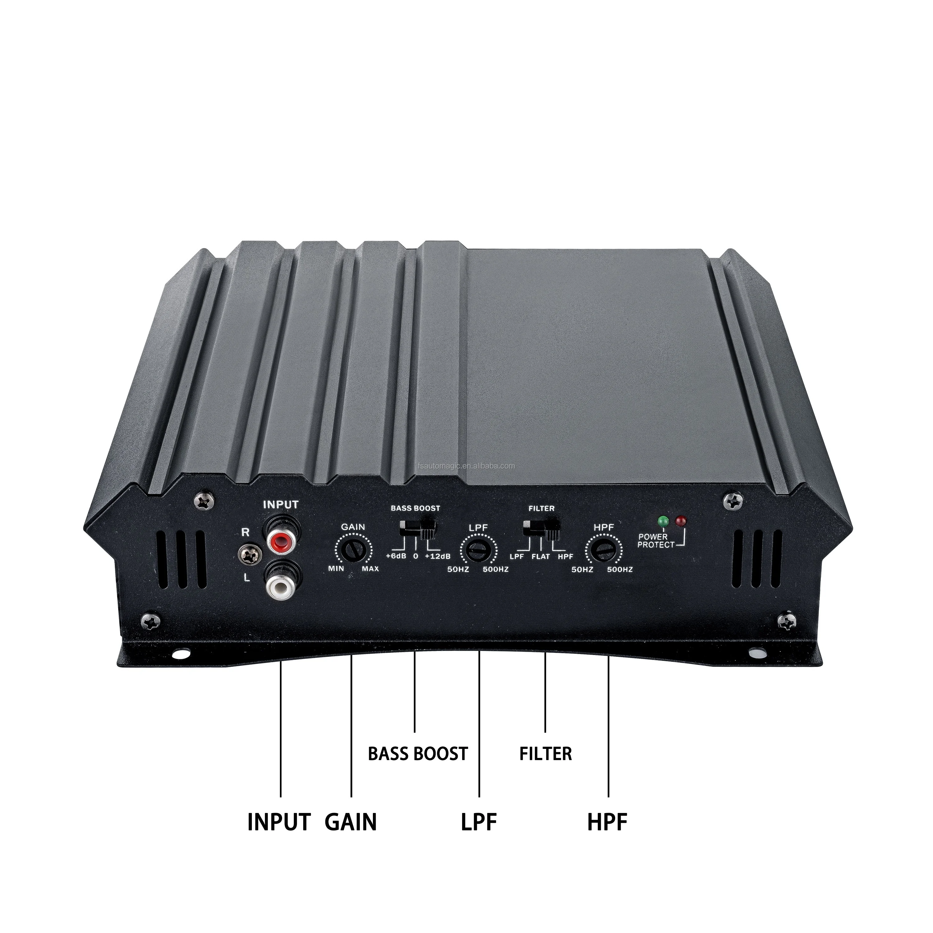North America Market Hot Selling Super Mini High Power Auto Power Amplifier class AB 2 Channel car amplifiers