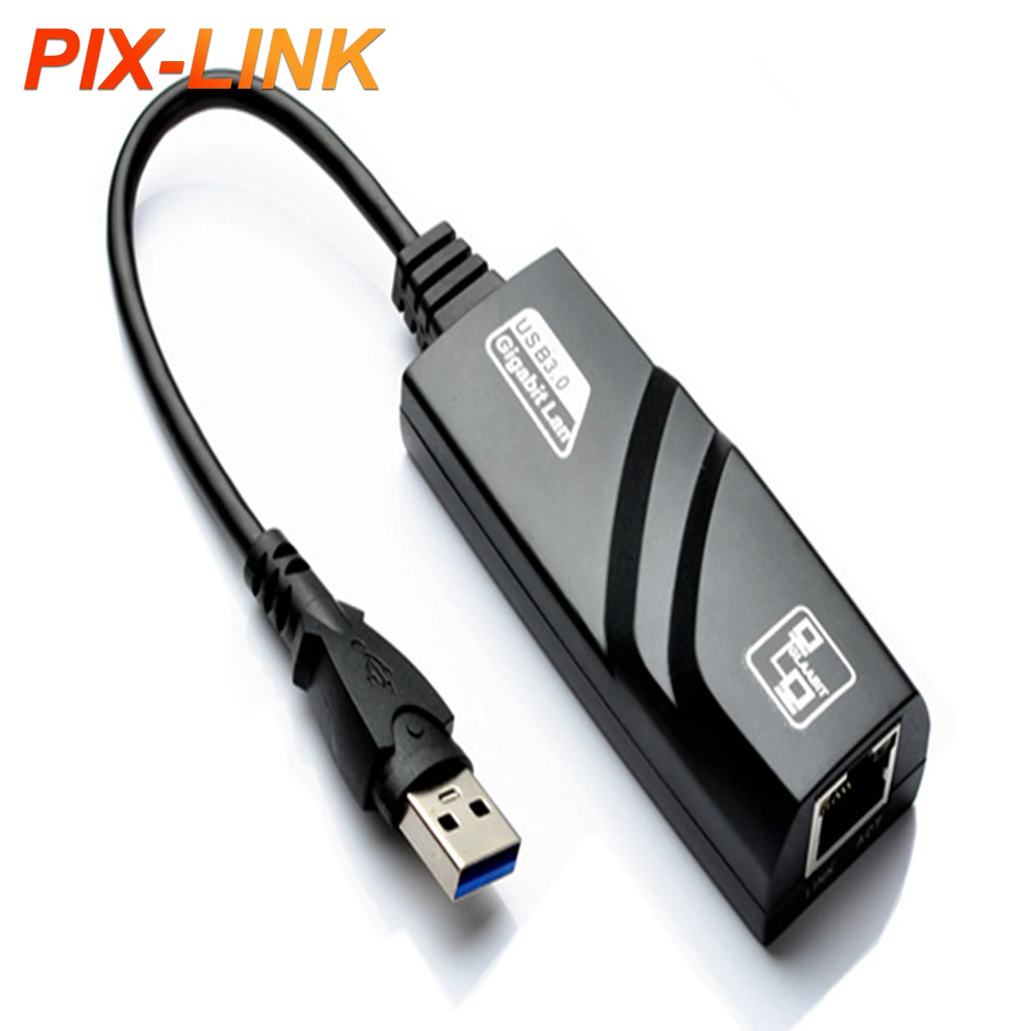 Сетевой адаптер USB 3 0 для оптоволкна вай-RJ45 Lan гигабитный сетевой 10/100/1000