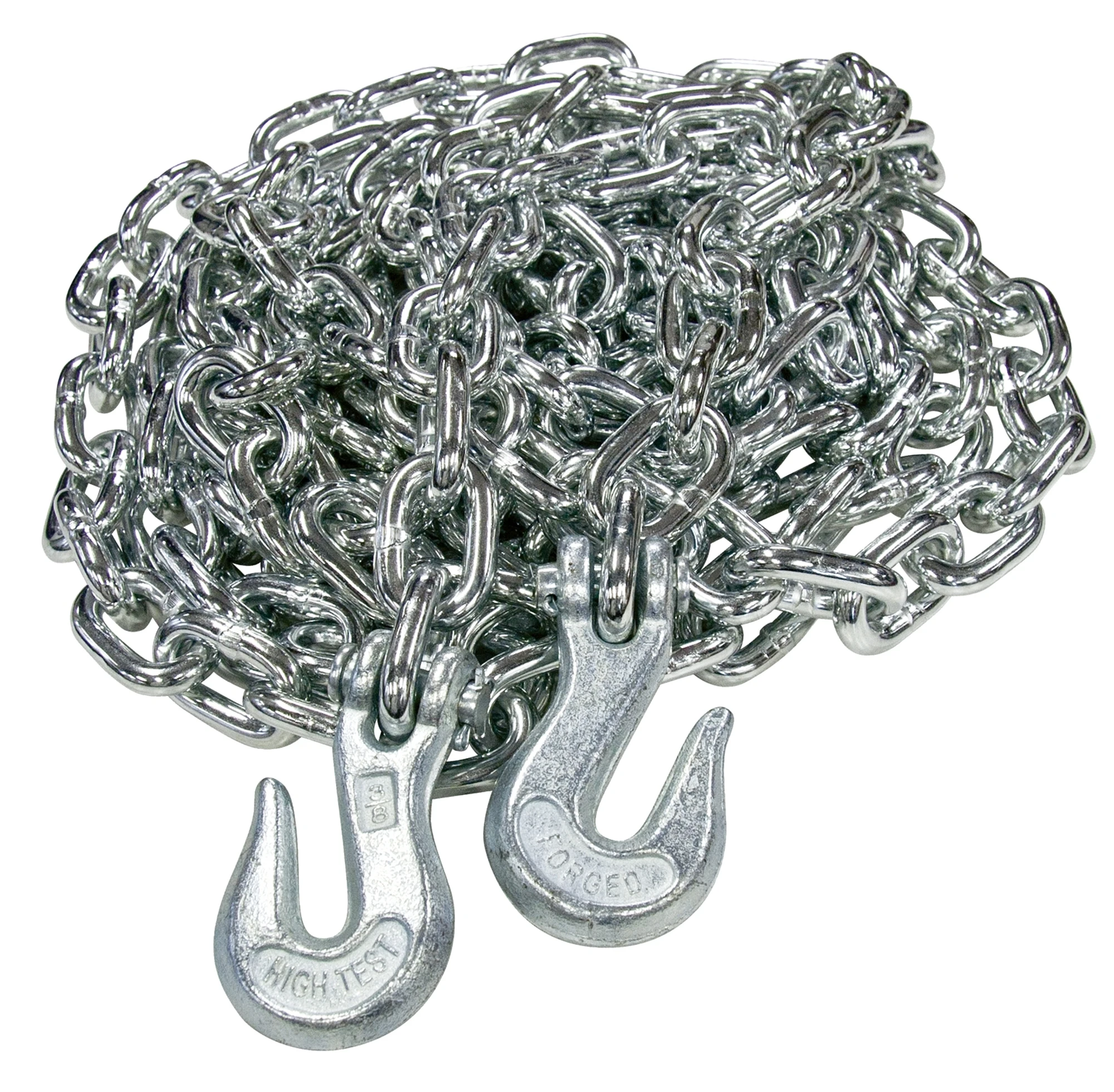 G70 Transport Assembly Welded Chain With Clevis Grab Hooks Binder Towing Chain