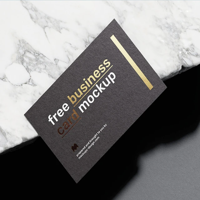 Custom Paper Name Card Embossing Art Paper Custom Business Card