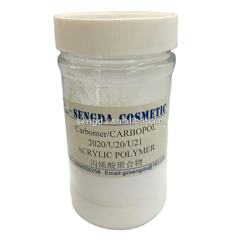 Cosmetic material Carbopol 2020/ Carbomer powder for trickerner