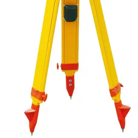 Cheap Screw Lock Round head wooden tripod JM-1B tripod  for total station