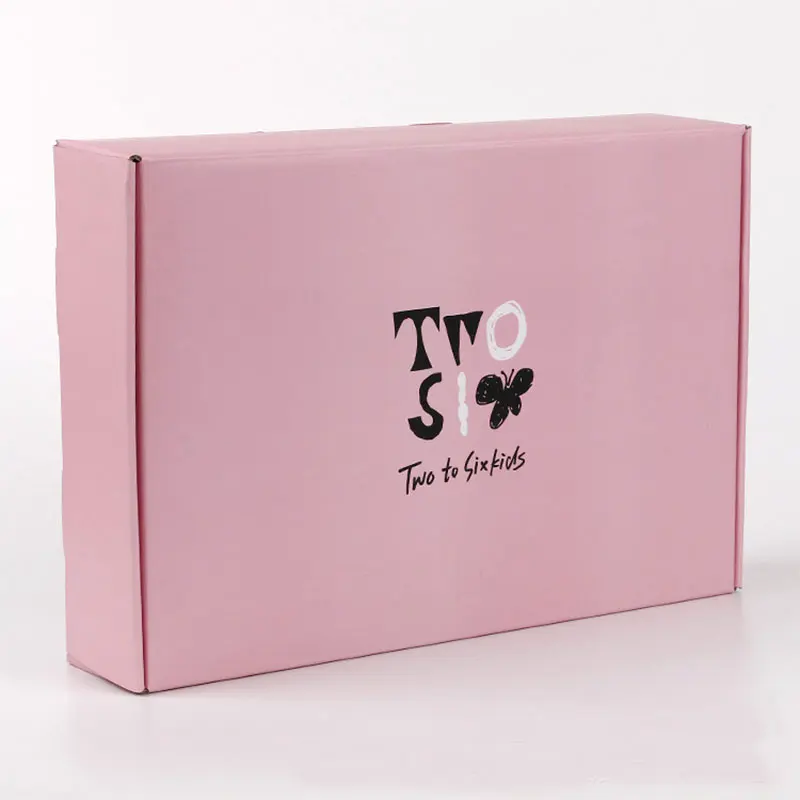 Custom luxury gift packing fancy craft clothing packaging paper mailer boxes no minimum order