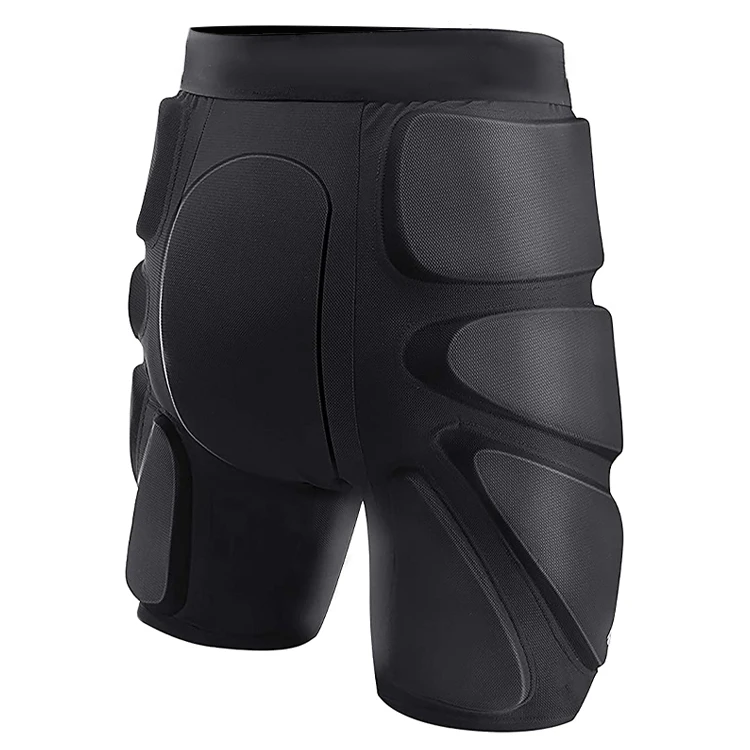 2021 new man rugby 3D Protection Protective Padded American football black goalkeeper pants