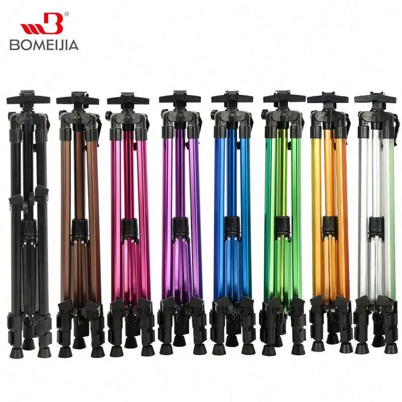 BGLN 51-153cm Mini Easel Drawing Stand Hand Telescopic Sketch Drawing Frame Art Supplies Small Colorful Aluminum Alloy Metal