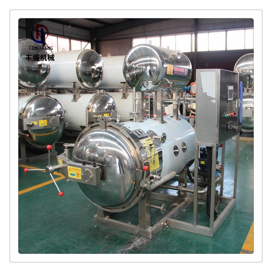 Steam autoclave machine retort / Retort for condensed milk