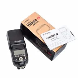 Горячая Распродажа Yongnuo YN560IV Speedlite 2 4G беспроводное радио Master Slave Flash YN560 IV для DSLR