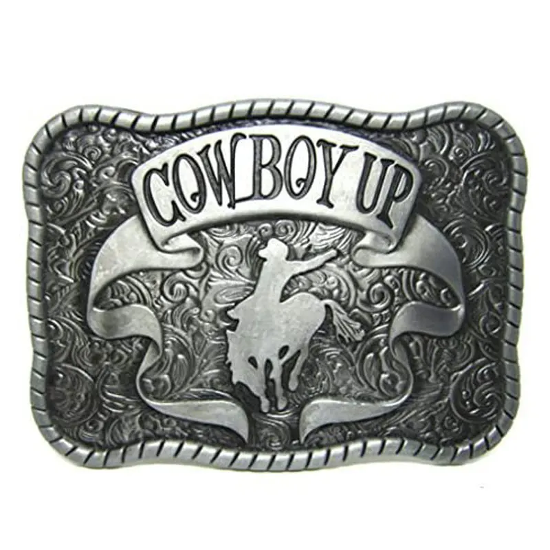 Belt Buckle Custom Black Western Cowboy Heavy Duty Quick Release Metal Copper Belt Buckle
