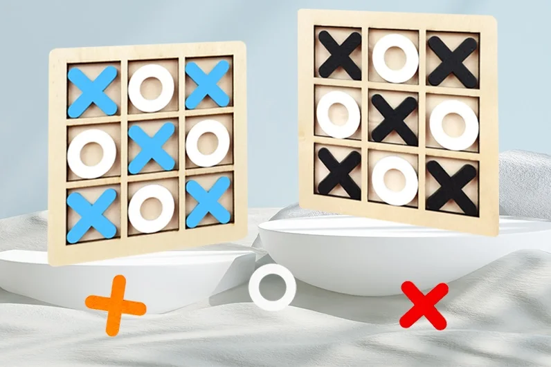 CE CPC Tic Tac Toe Лидер продаж детская деревянная головоломка родитель-ребенок Интерактивная настольная игра игрушки для обучения и головоломки