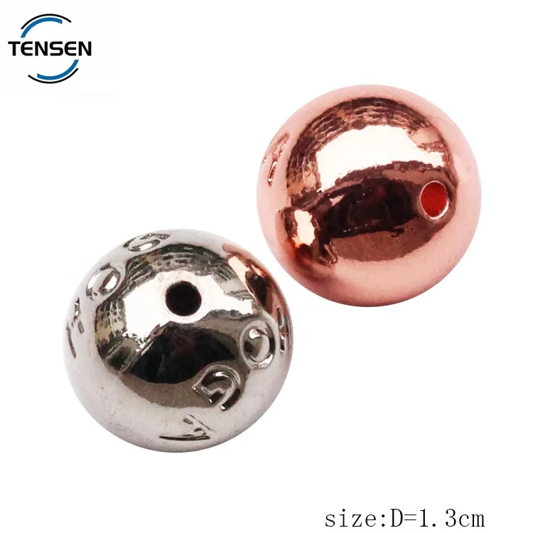 Factory Made Gold square Beads Accessories Black Enamel logo Charm Pendants for Men Bracelet