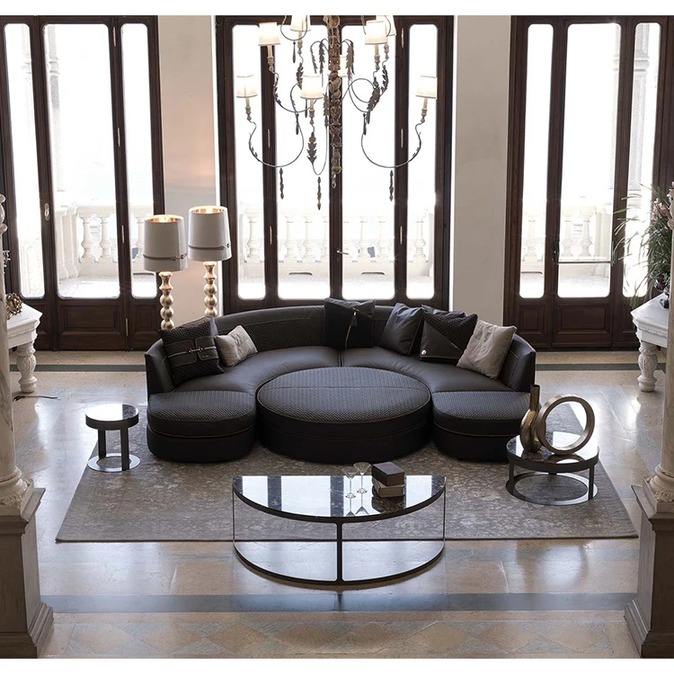 Modern Style Living Room Furniture Sofa Sets U or S Shape Function Sofa