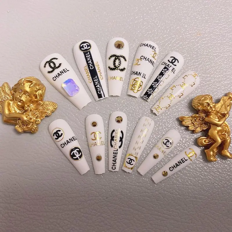 OEM faux ongle gel nail kit artificial extension press on finger nails tips false nails