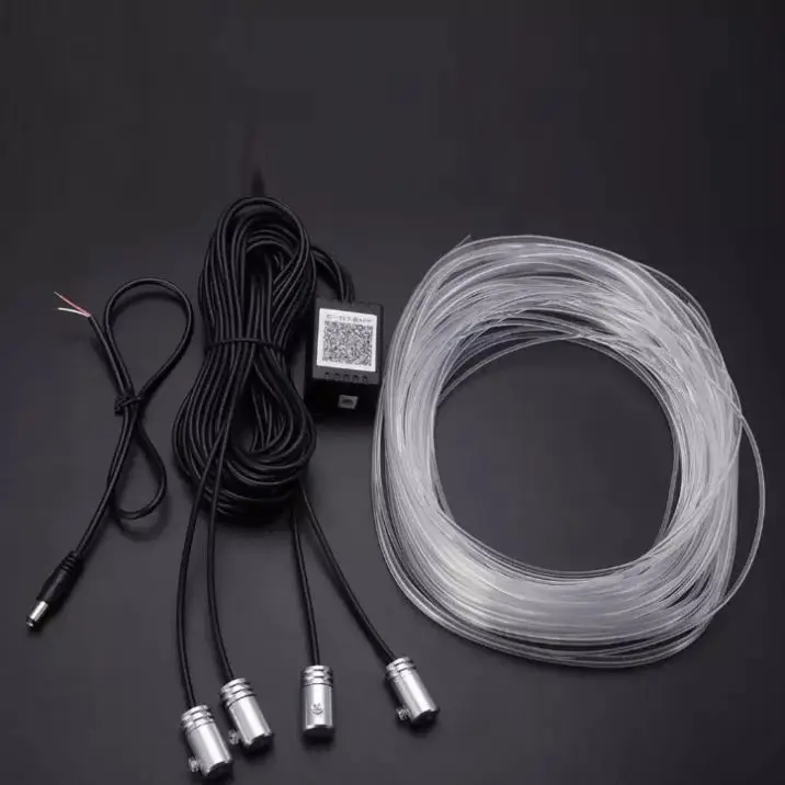 12V 3W RGB mixing color mini fiber optic generator for car using