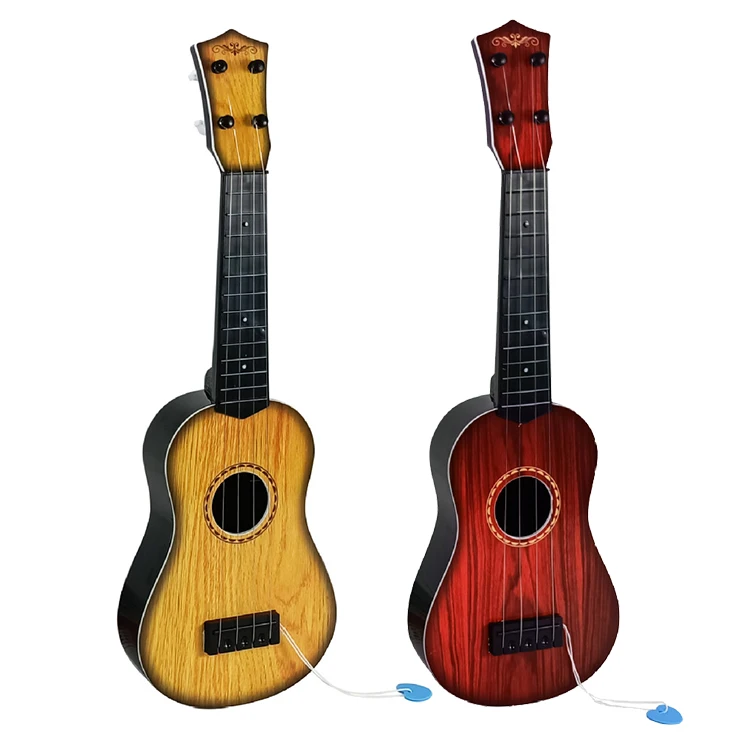 Wholesale Luxury Custom Kids Beginners Early Education Small Guita 4 Strings Classical Mini Ukulele Toy Musical Guitar