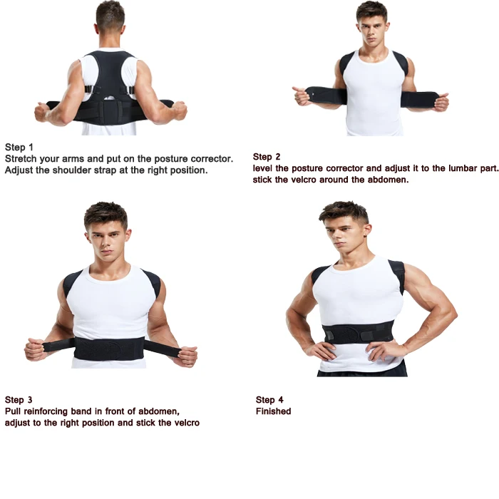 Adjust magnet/Magnetic Posture Corrector back support Posture Back Corrector Support for men