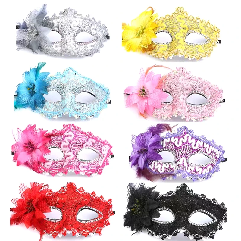 Classic Bat Phoenix Style Gold and Black Lace Mask for Prom Ball Costume Party