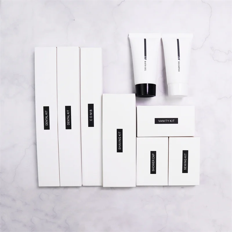 5 star hotel Disposable Unisex Slippers Wash Set Hotel Luxury spa Shampoo Toiletries Amenity Hotel Supplies set