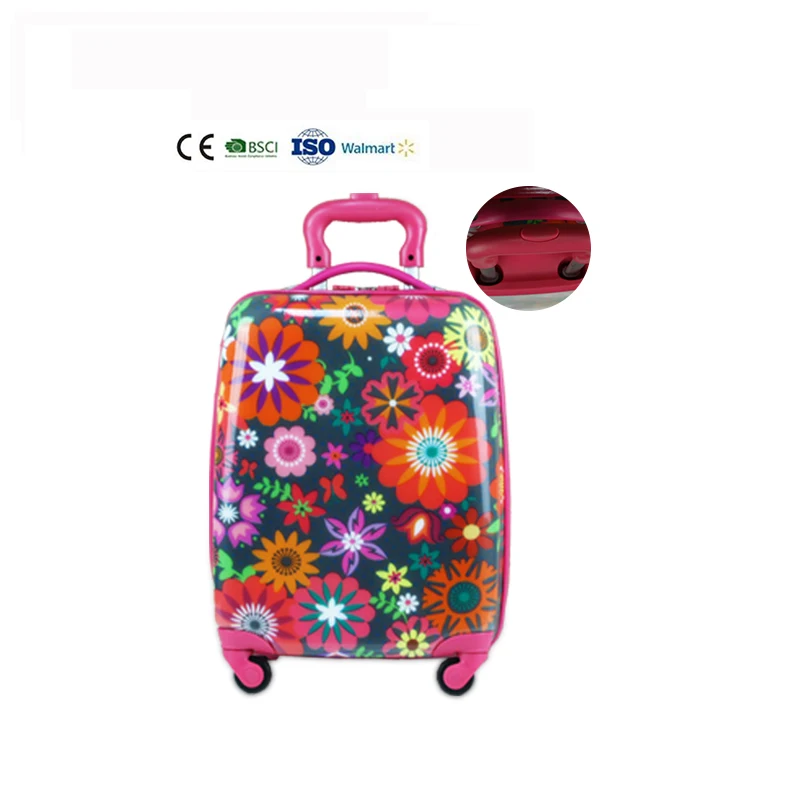OEM manufacture professional wholesale beautiful travel pink cosmetic bag barber kids makeup suitcase