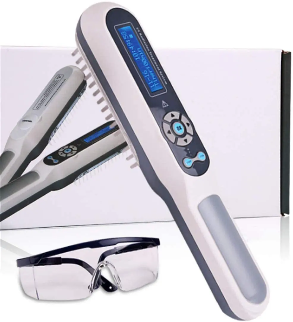 UV Meter Handheld UV Phototherapy Uvb311nm Narrowband Phototherapy Lamp Vitiligo Psoriasi Treatment Home Use