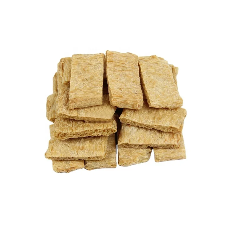 customize  non gmo factory price textured vegetable protein TVP soja proteina texturizada steak shape