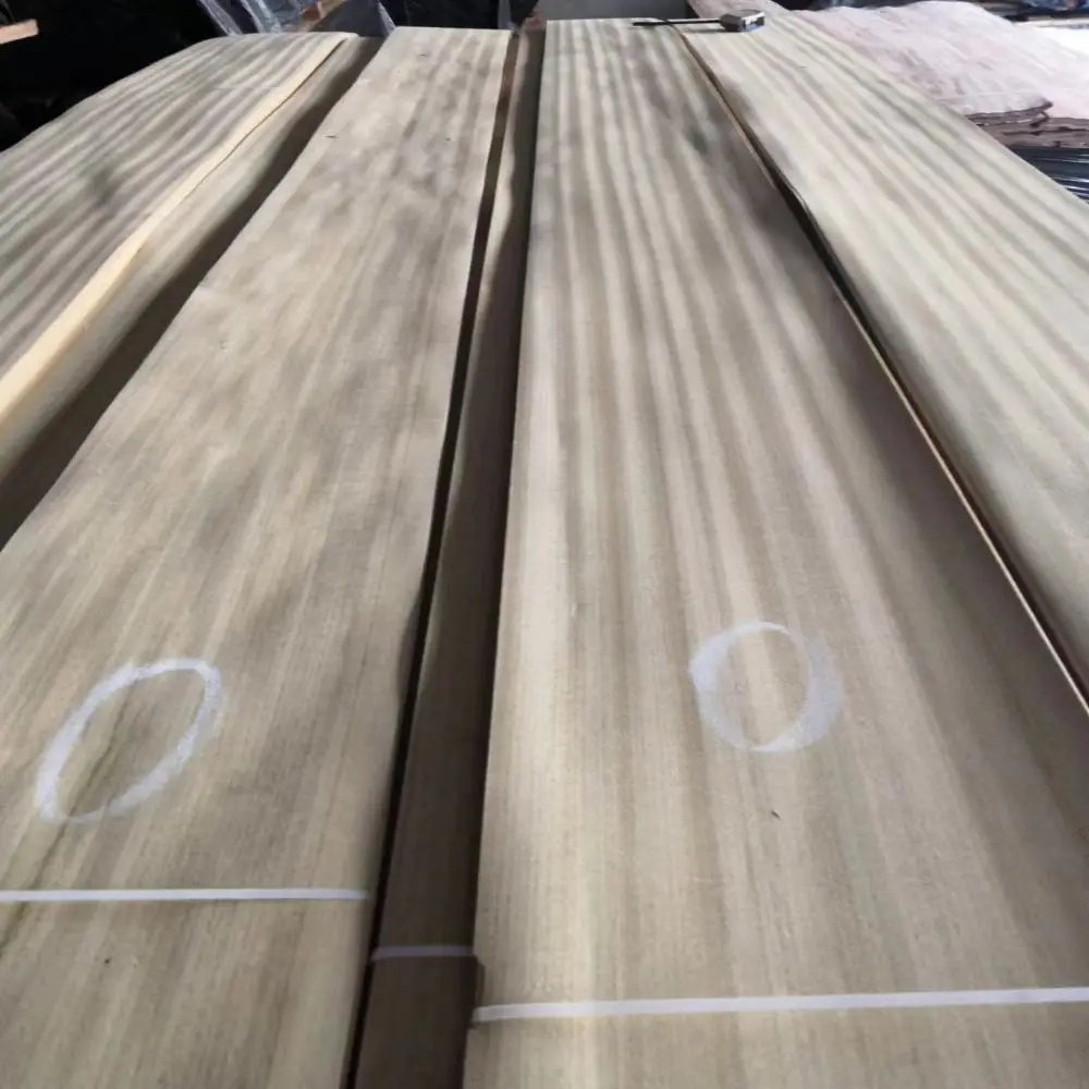 Best Quality Golden Engineered Teak Veneer Africa Teak Wood Veneer Burma Teak Veneer For Furniture