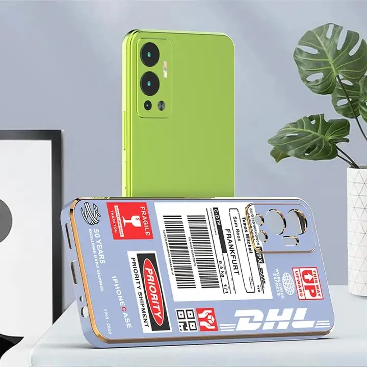 wholesale Phone Case For Tecno spark 7 spark 6 air back Cover Plating astronaut customize design Silicone  for Oppo for infinx