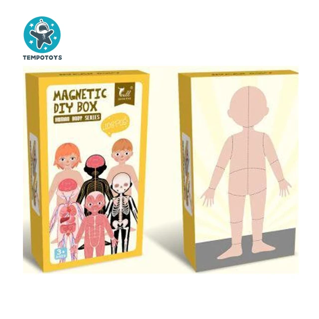 Игрушки Tempo игрушки для детей 108 шт. Магнитные фигурки персонажи обучения детские «сделай сам» наука