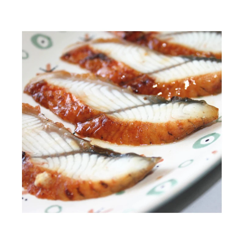 OEM Wholesale Customize Packing High Quality Sushi Frozen Conger Fish Japanese Unagi Kabayaki Sauced Broiled River Roasted Eel