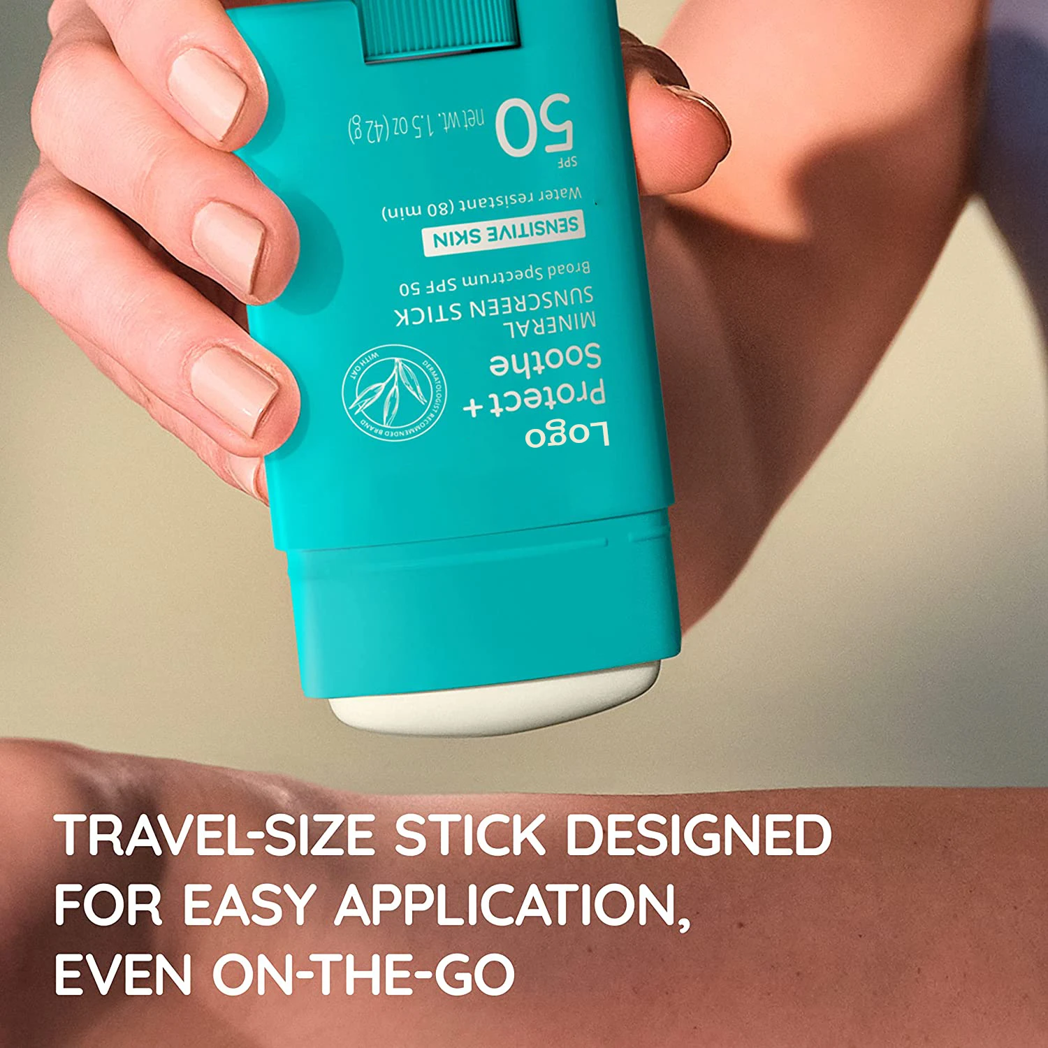 BLIW Private Label 42G Protect+Soothe Mineral Sunscreen Stick for Sensitive Skin  100% Zinc Oxide Pure Sunscreen Stick