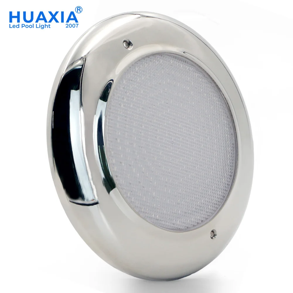 LED Pool Light IP68 Waterproof 316 Stainless Steel Underwater PC Lamp Body for Swimming Pool Lighting