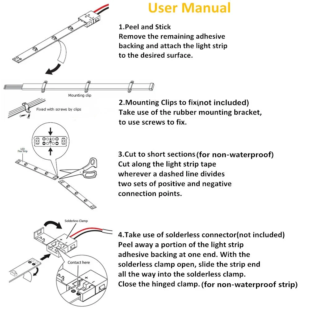 
16.4feet (5meter) 12V DC 60Watt SMD2835-300 60LED/M 395nm 400nm UV Black Light LED Strip Light Cuttable Non-waterproof 