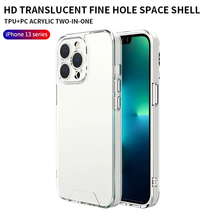 Not Yellowed Imported TPU Clear Ultra Slim Soft Phone Case For Iphone13 13 pro 13promax Transparent Back Cover