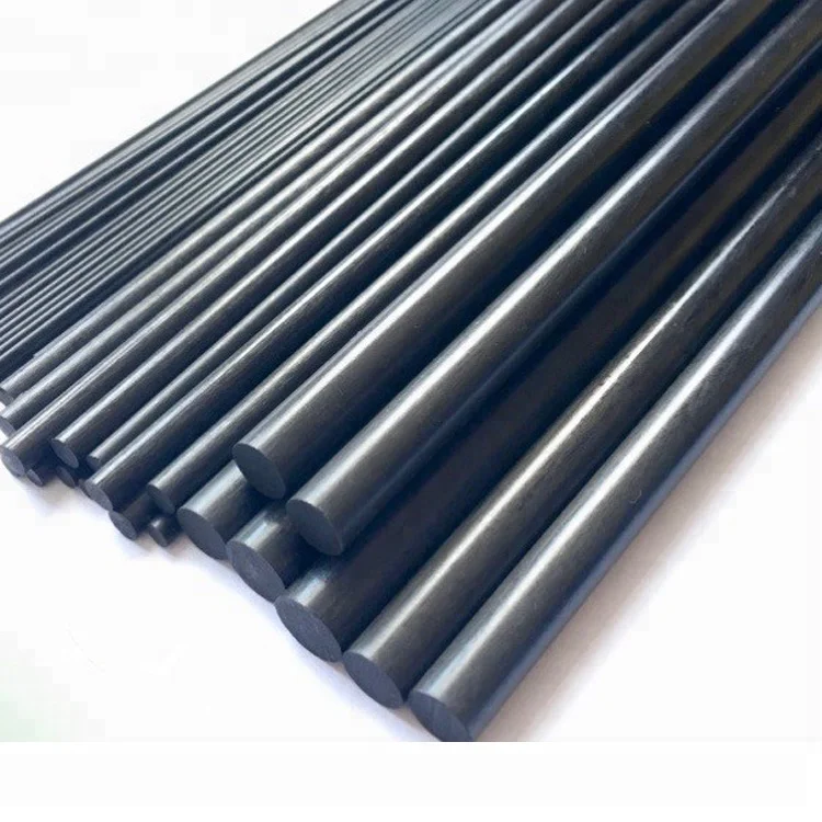 
4.5mm 5mm 8mm 10mm 11mm 16mm flexible solid carbon fiber round rod 