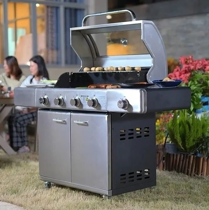 Wholesale Modern Smokeless Barbecue Stainless Steel Outdoor BBQ Gas Grill