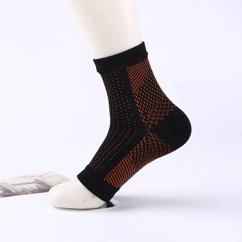 2024 Fashion New Sports Anti Fatigue Open Toe Compression Running Plantar Fasciitis Socks