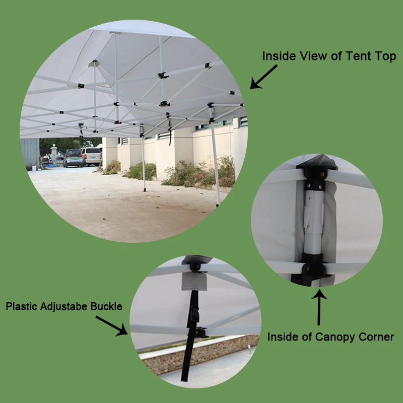 
Good Quality Marquee Dual Commercial Gazebo 3x6m Tent Outdoor Folding Canopy 