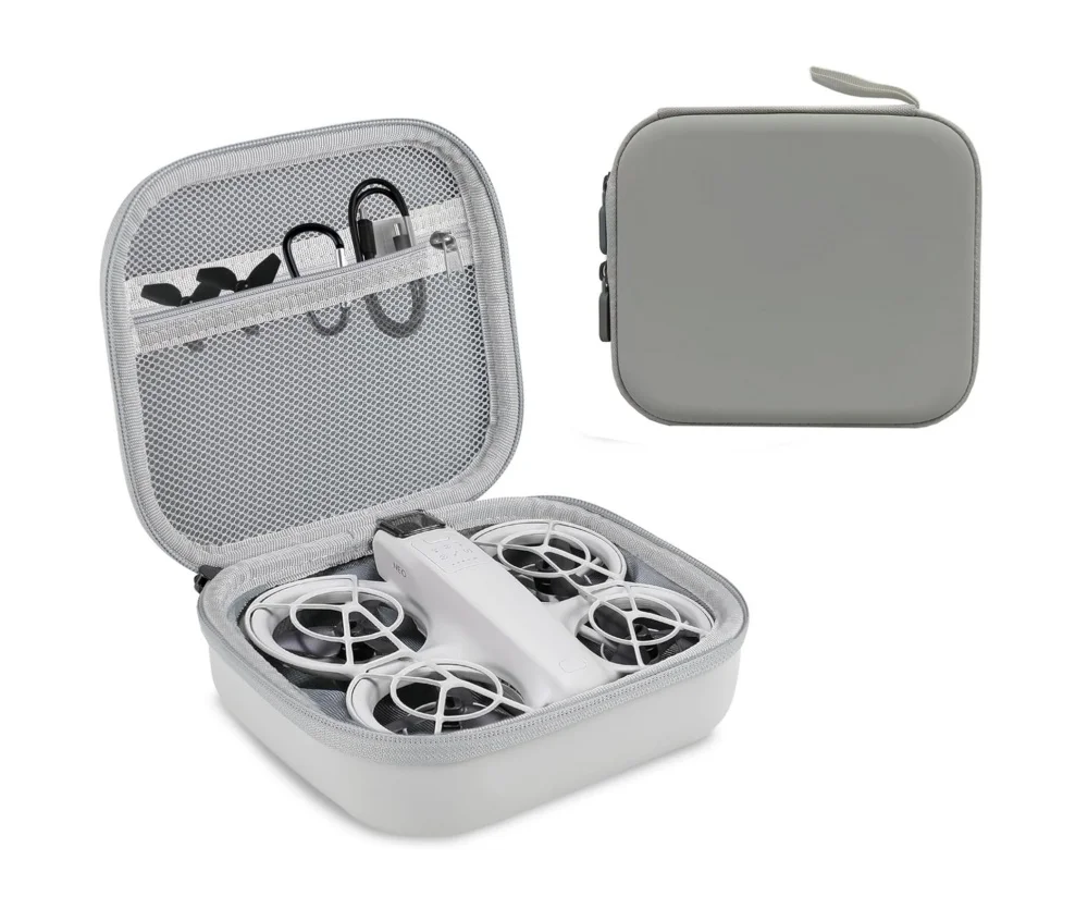 Custom Portable Hard EVA Travel Carrying Case for DJI Neo Fly More Combo Drone Storage Bag