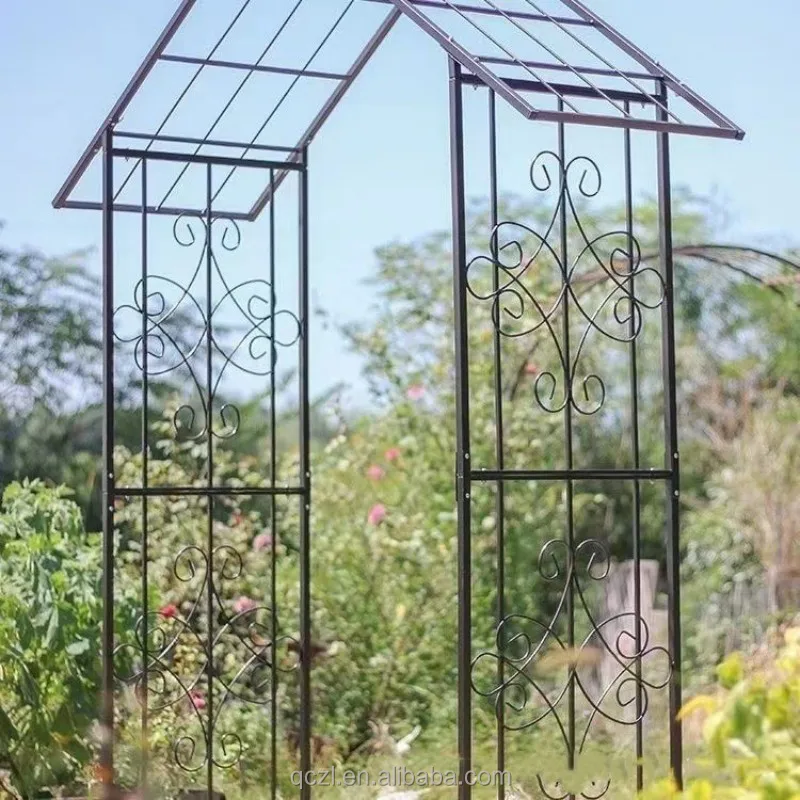 Metal Outdoor and Indoor Gardens Wedding Arch Trees for Wedding Bride Party Elegant Decoration Garden Climbing Plants Vines