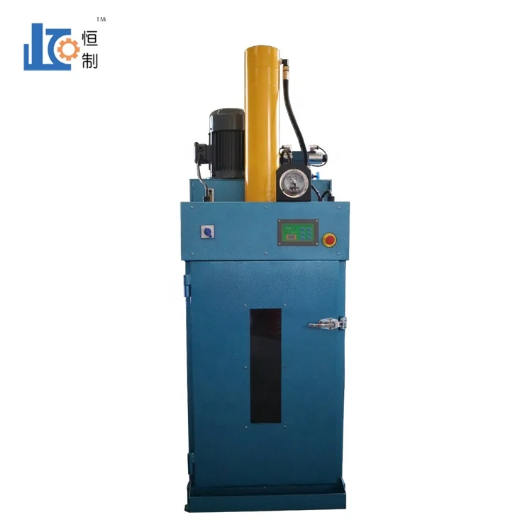 Vertical electric Oil Drum Barrel Bucket Press Compactor Machine