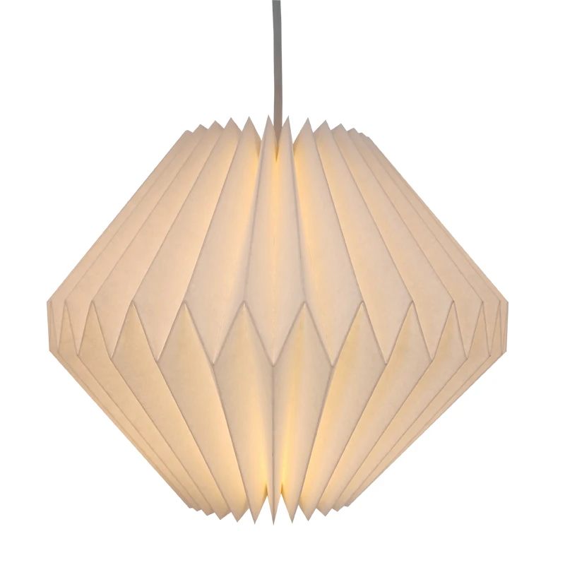 High Quality Wholesale White Origami Lantern Chandelier Lampshade
