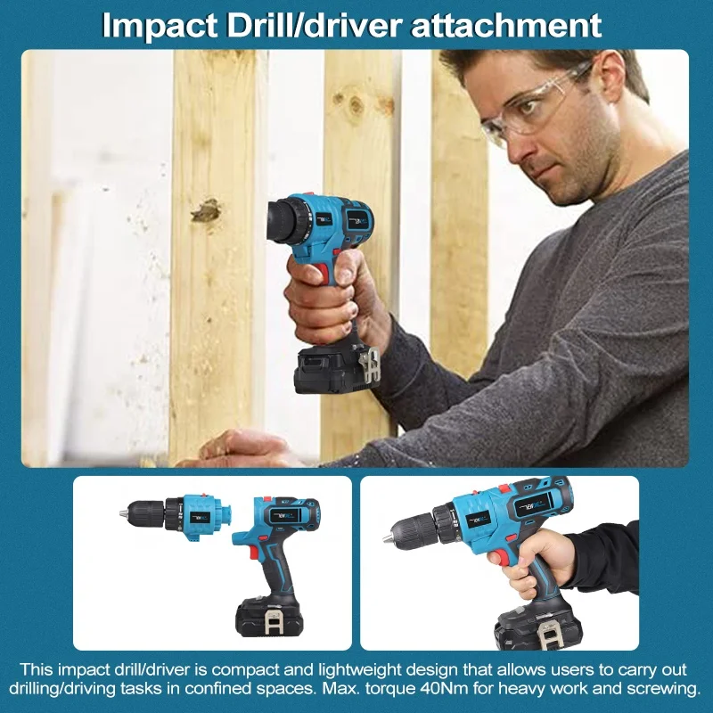 20V 5 in 1 multifunction Cordless Oscillating Tool,Jig Saw Reciprocating saw and Mouse Sander attachments