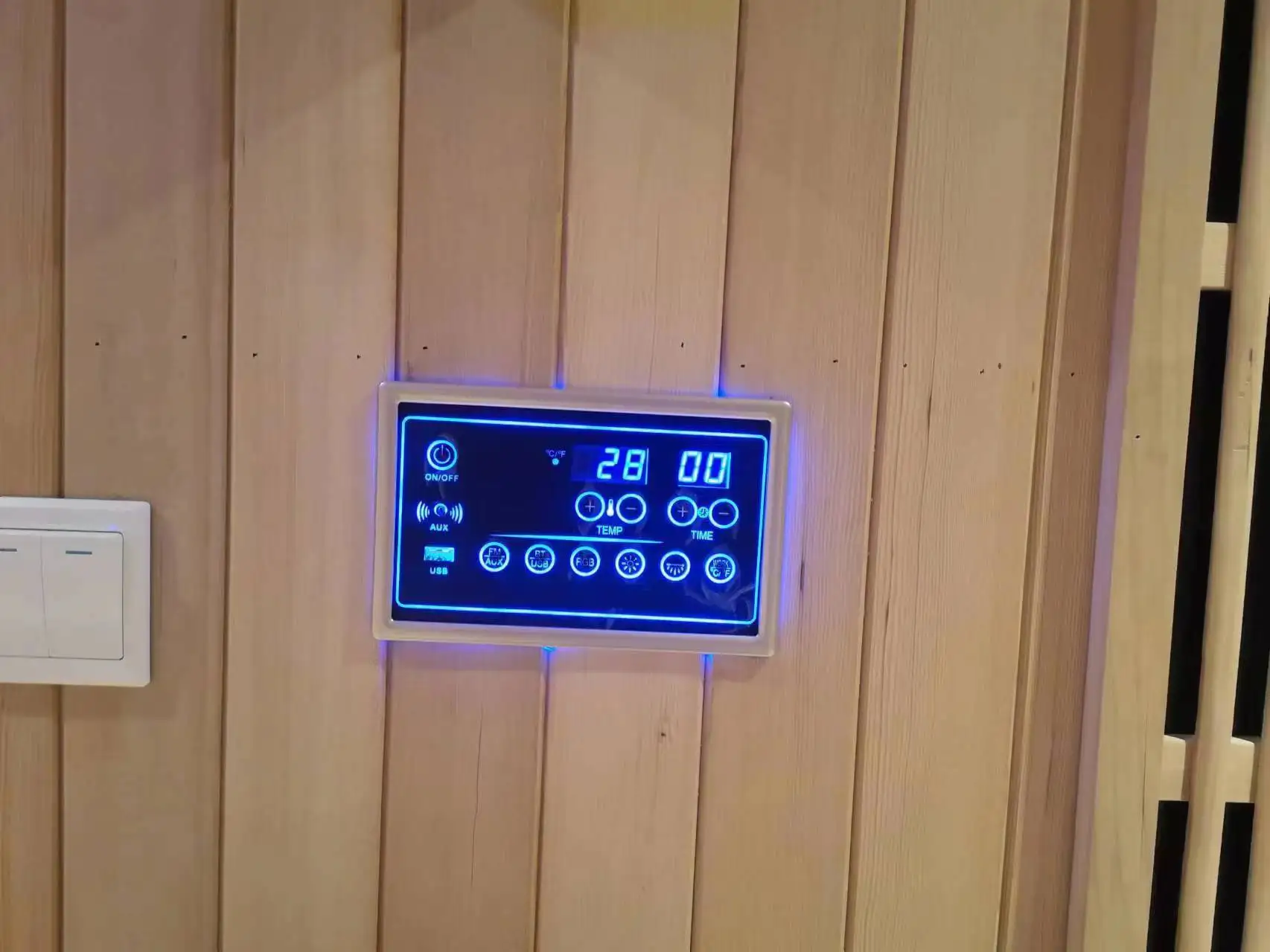 110V 220V control panel electronic box thermostat used for Sauna room