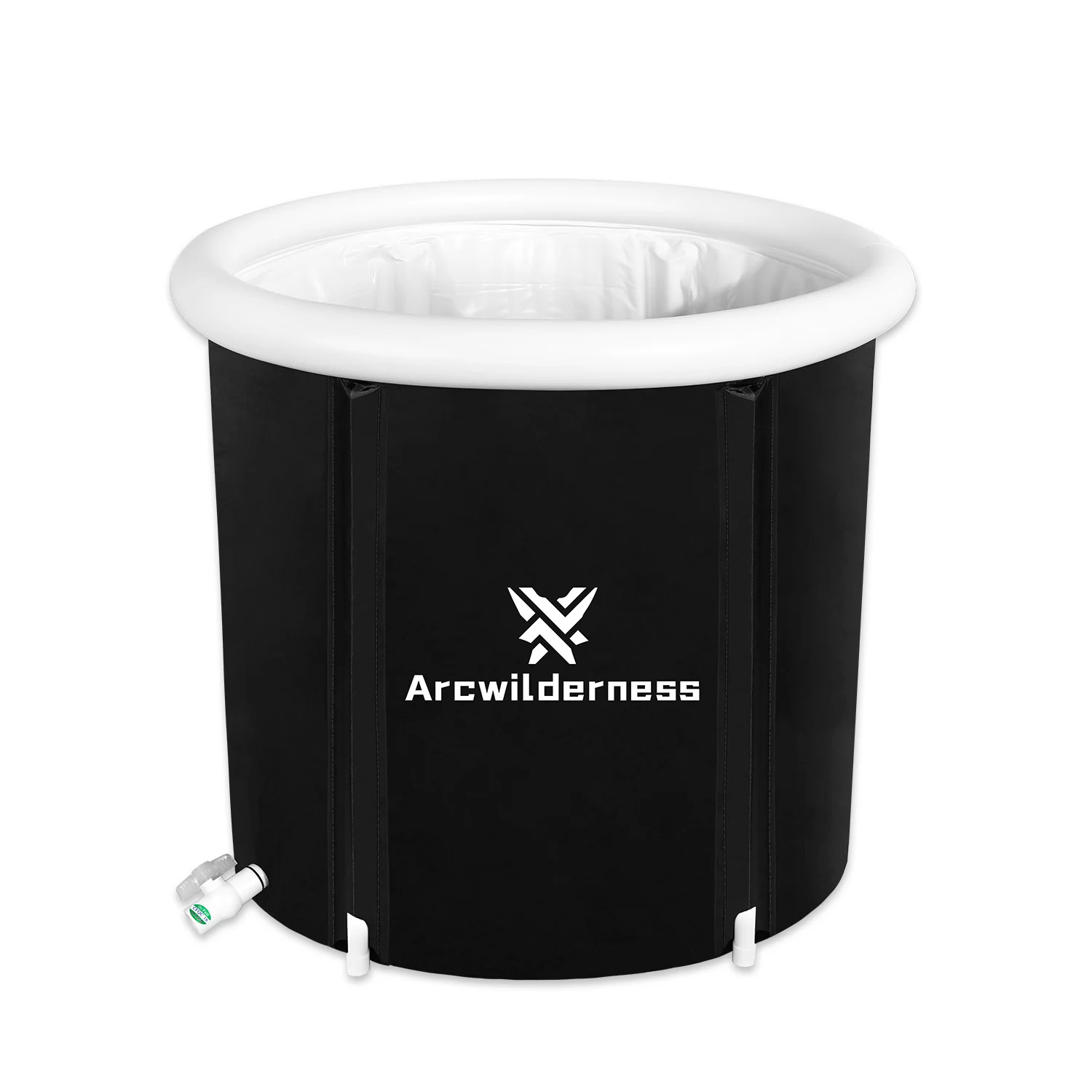 Hot selling portable folding oem custom logo inflatable portable ice bath tub for adult