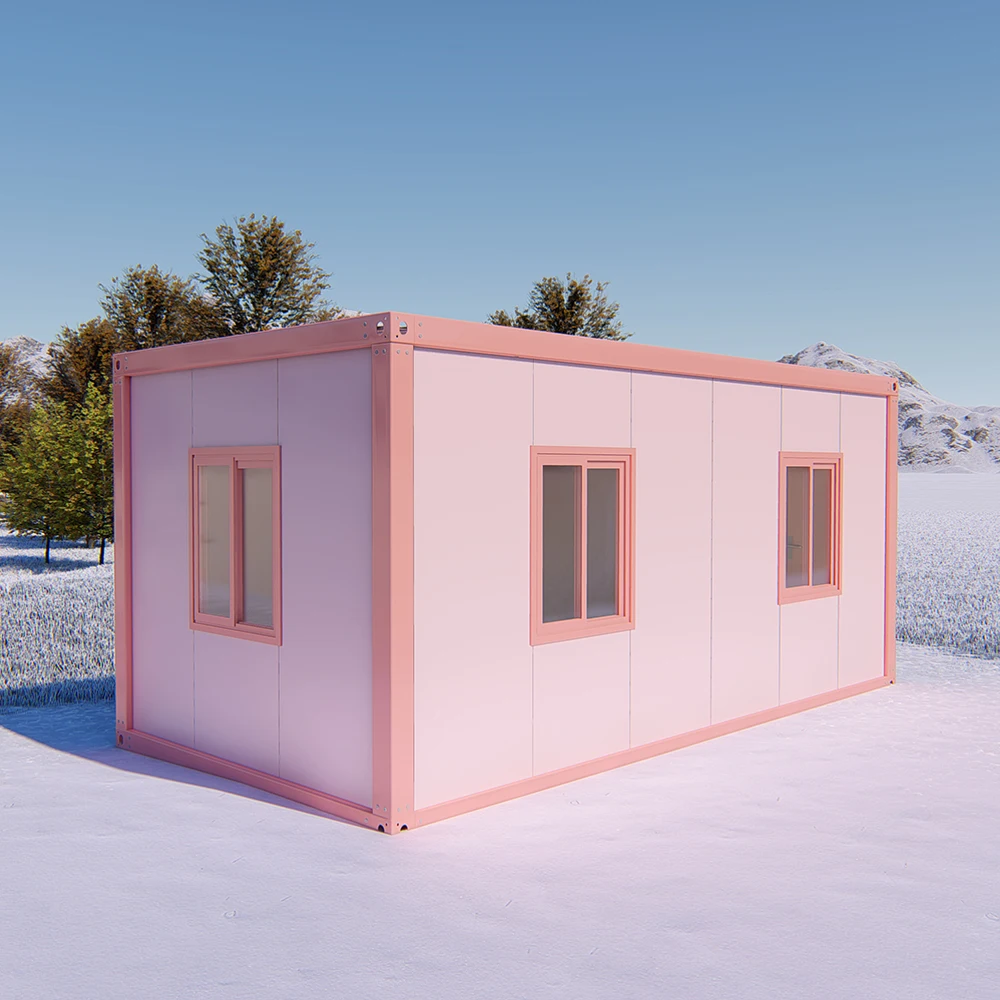 High Quality Custom Colors Shipping Prefabricated Container Prefab House  For Outdoor