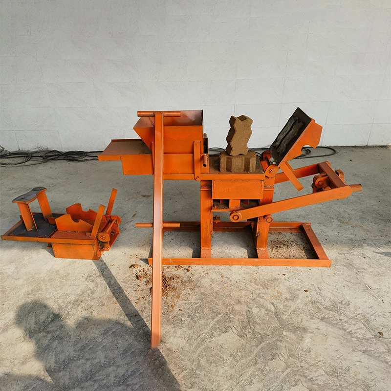 Block Moulds Interlocking Clay Soil Interlocking Brick Block Making Machine