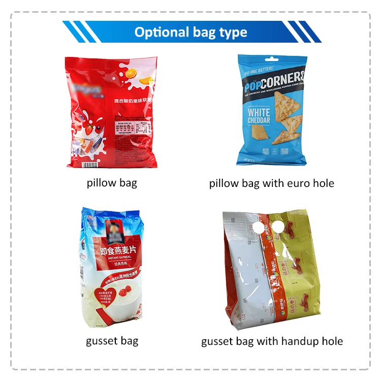 coca seeds Salt sugar peanut bean nuts Granule Packing Bagging Machine china supplier