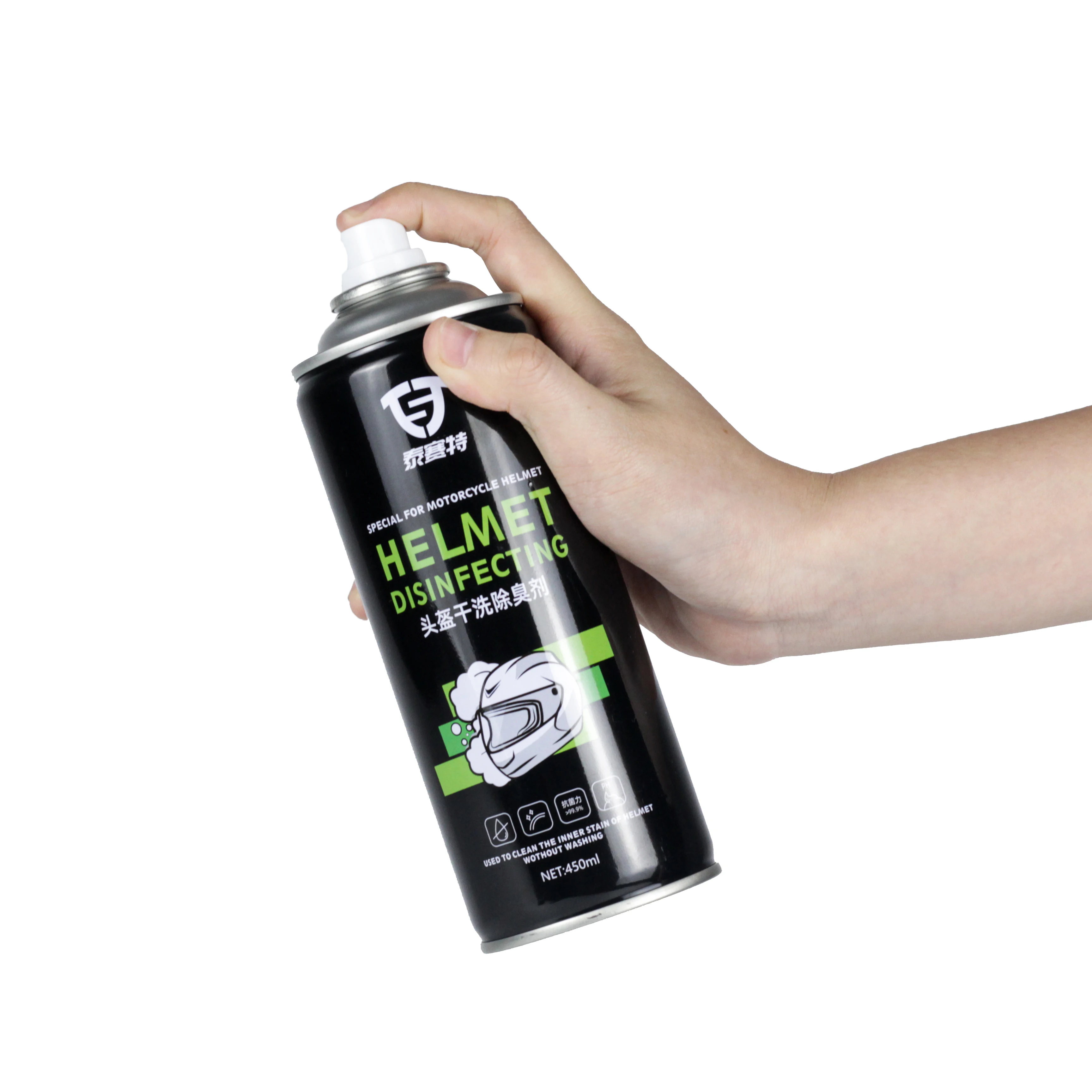 Motorcycle Cleaner Helmet Disinfecting Cleaner Foam Helmet Dry Cleaning,helmet cleaner spray,