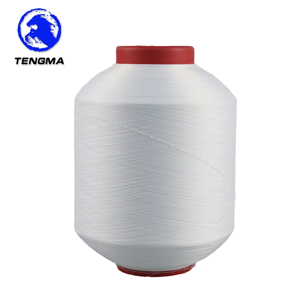 Top grade high elastic polyester spandex covered yarn for carpets 20 75 polyester spandex yarn