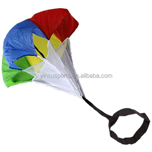 Wholesale Children Speed Chute Resistance Parachute Running Parachutes For Football Or Soccer with carry bag