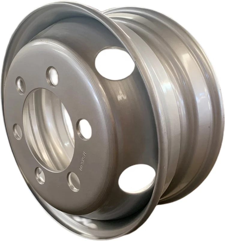 China factory wholesale steel tubeless truck wheel for  17.5*6.00 hole 6
